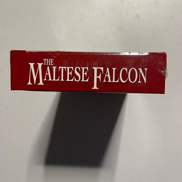 Factory Sealed Maltese Falcon Movie VHS Tape Humphrey Bogart Mary Astor - Picture 4 of 4